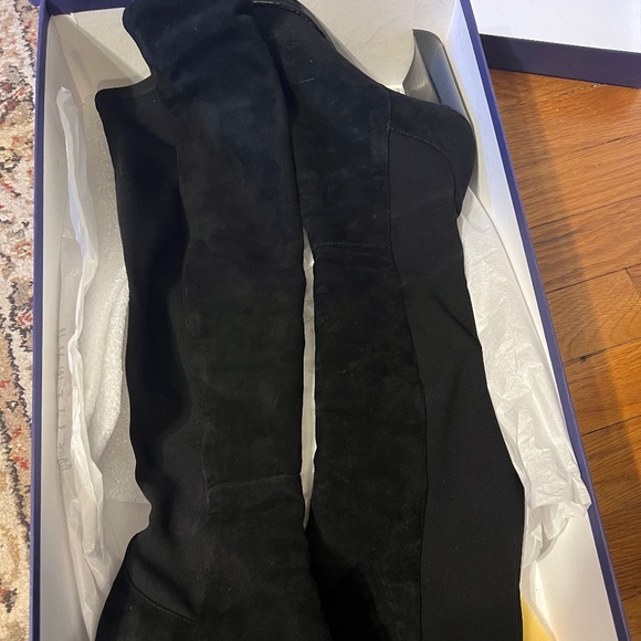 Stuart Weitzman Hijak Boot 7.5 over the knee, like new - Picture 2 of 4